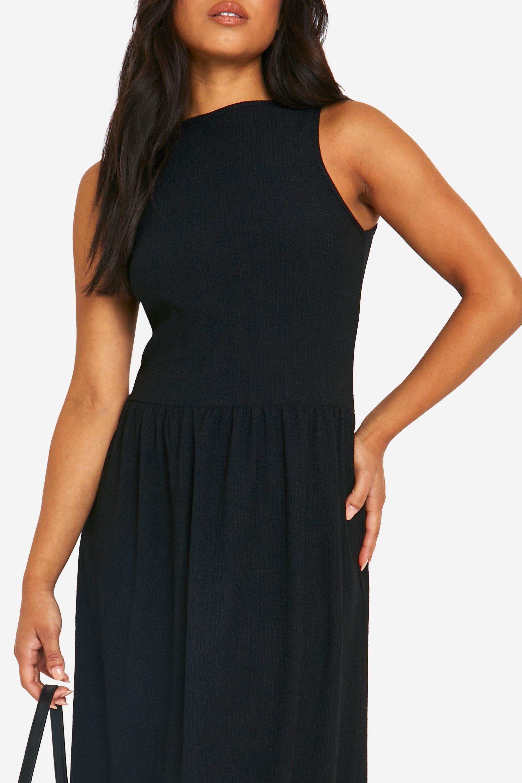 Drop waist dress boohoo online