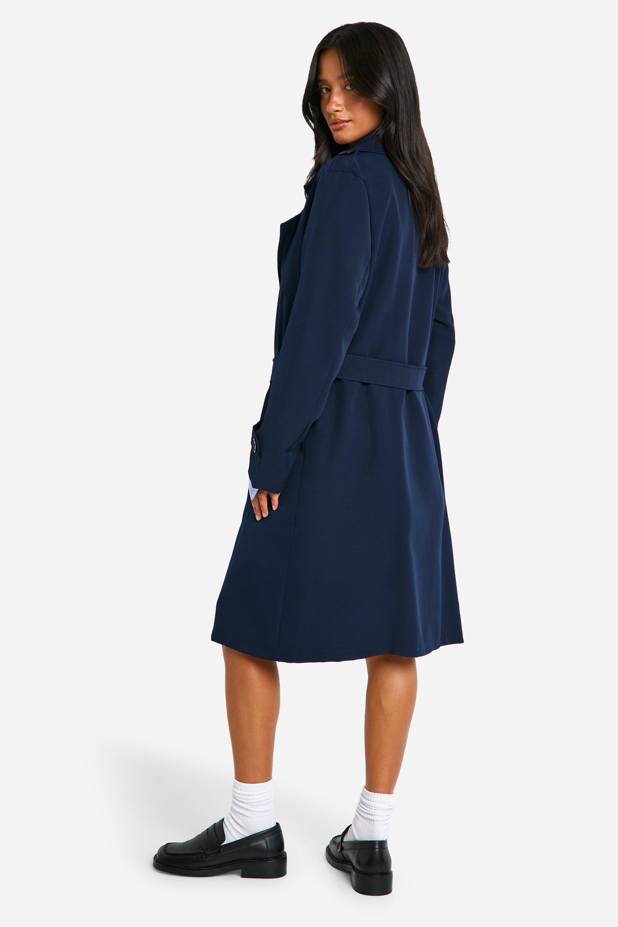 Belted trench dress hotsell