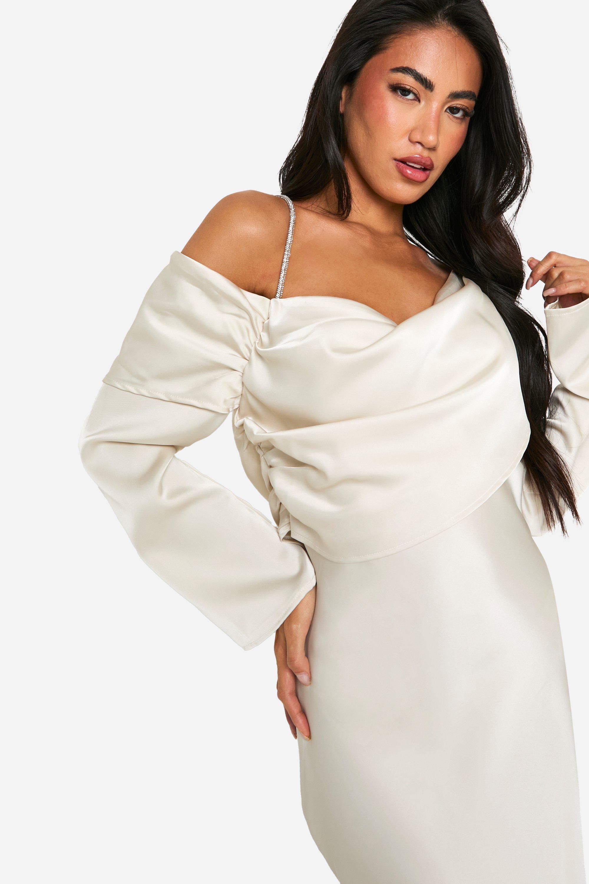 Boohoo asymmetric dress hotsell