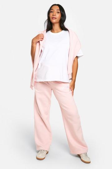 Maternity Mama Applique Straight Leg Sweatpant light pink