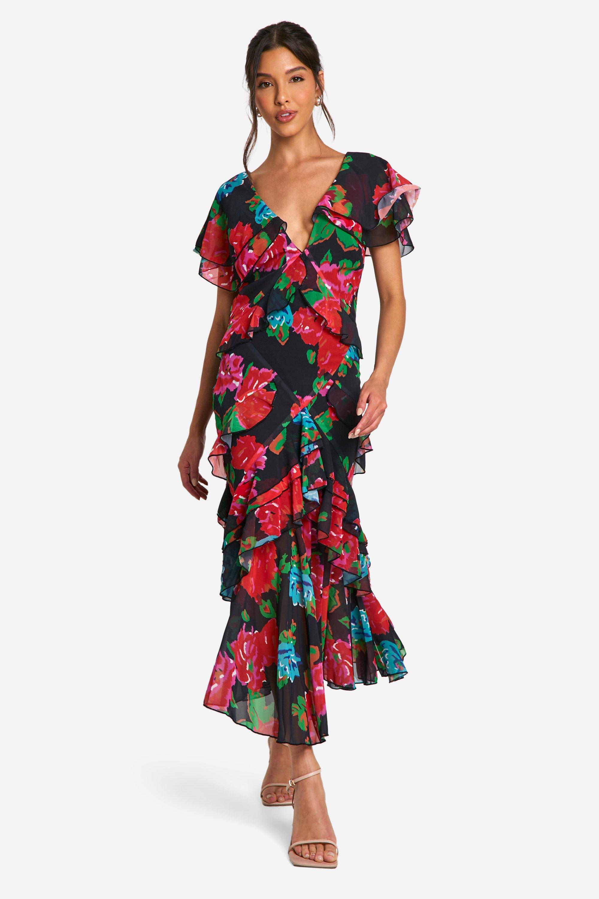 Jurk met roesjes cheap