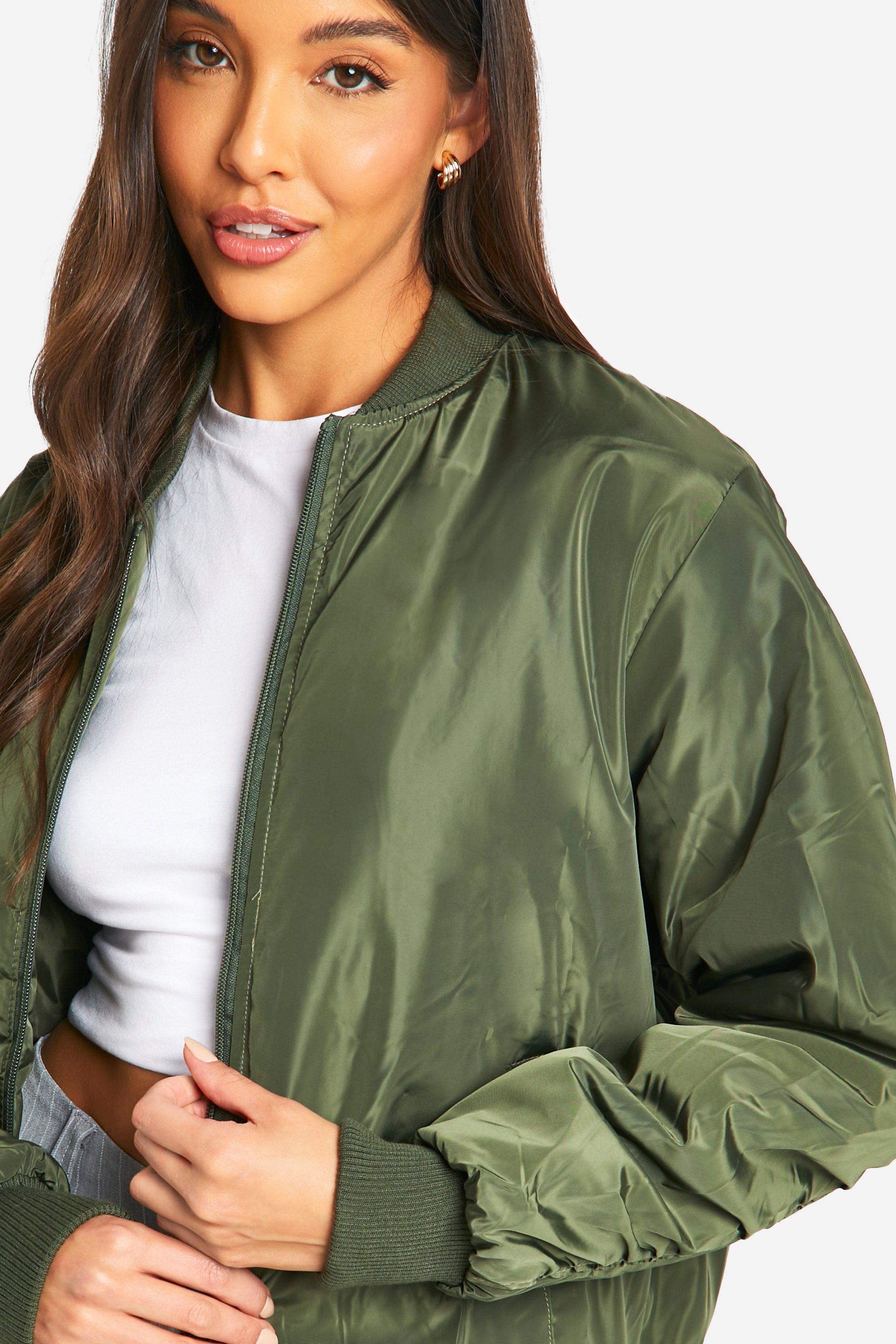 Boohoo bomber jacket online