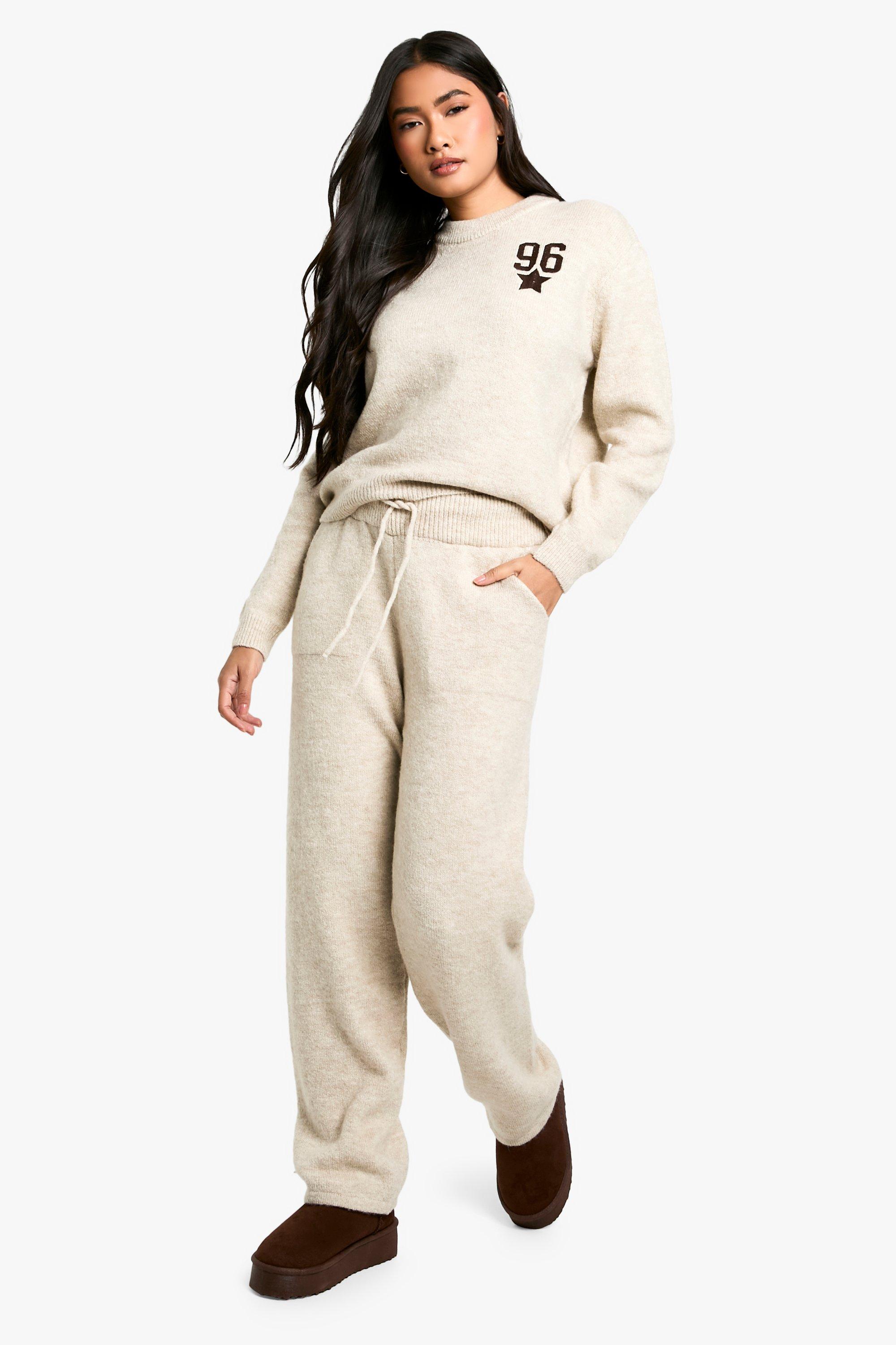 Crew neck tracksuit womens hotsell