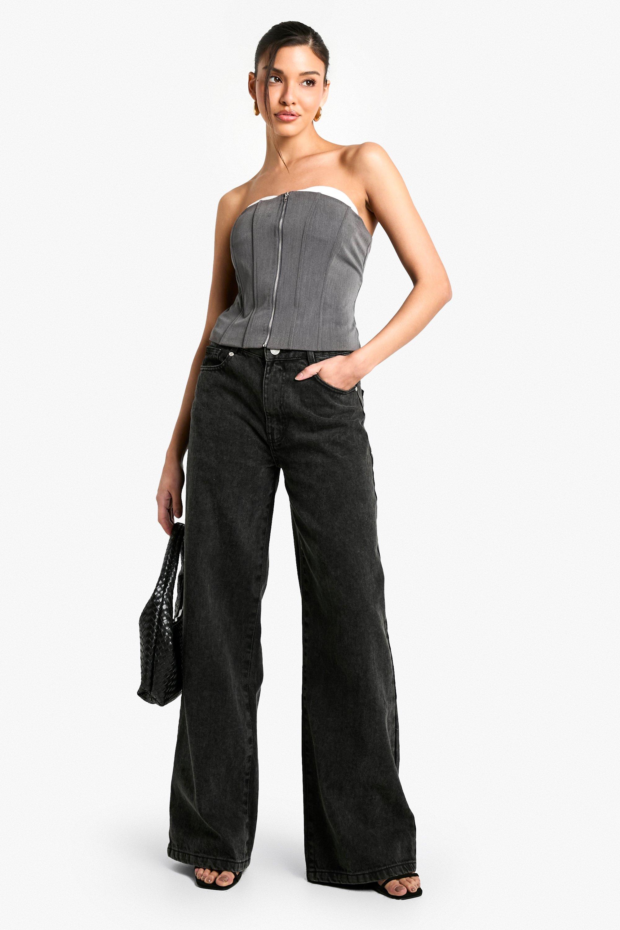 【CLANE】W FACE A LINE BUSTIER CLANE - うー様専用CLANE☆W FACE A LINE BUSTIERブラックの通販