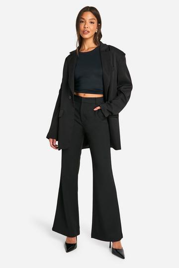 Tailored Slim Fit Fare Trouser black