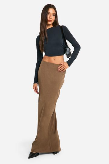 Tailored Woven Low Rise Maxi biscuit