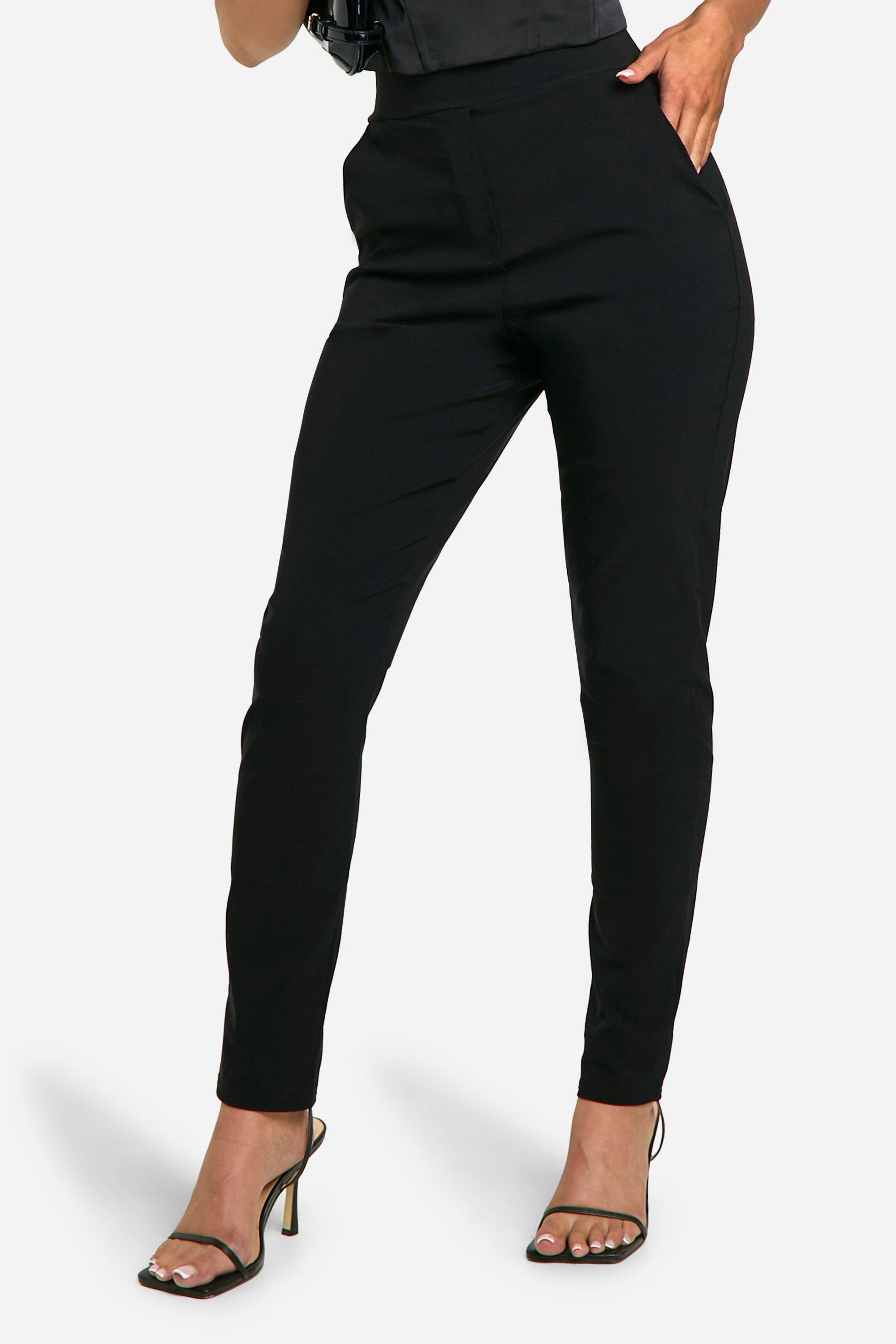 Tapered fashion leg dress pants