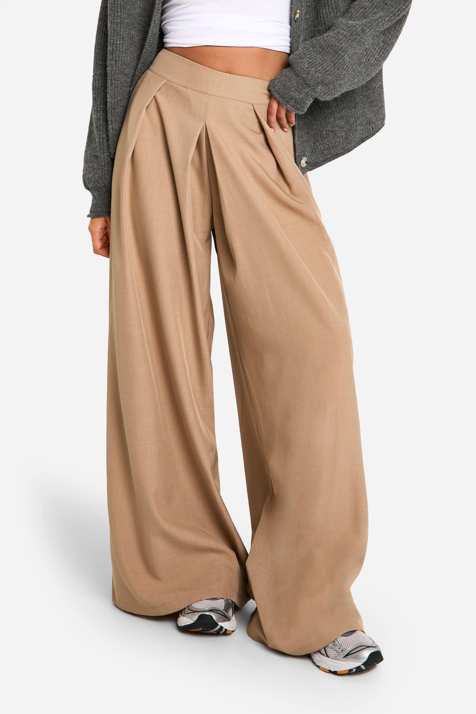 High-rise wide-leg lace pants in white - Oscar De La Renta
