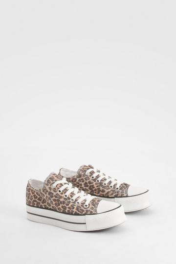 Lage Luipaardprint Gympen leopard