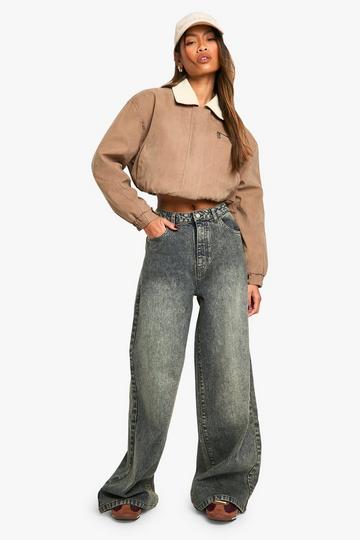 Wide Leg Jeans vintage blue