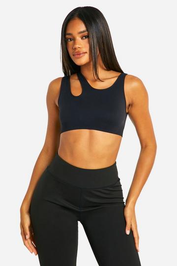 Double Strap Sports Bra black