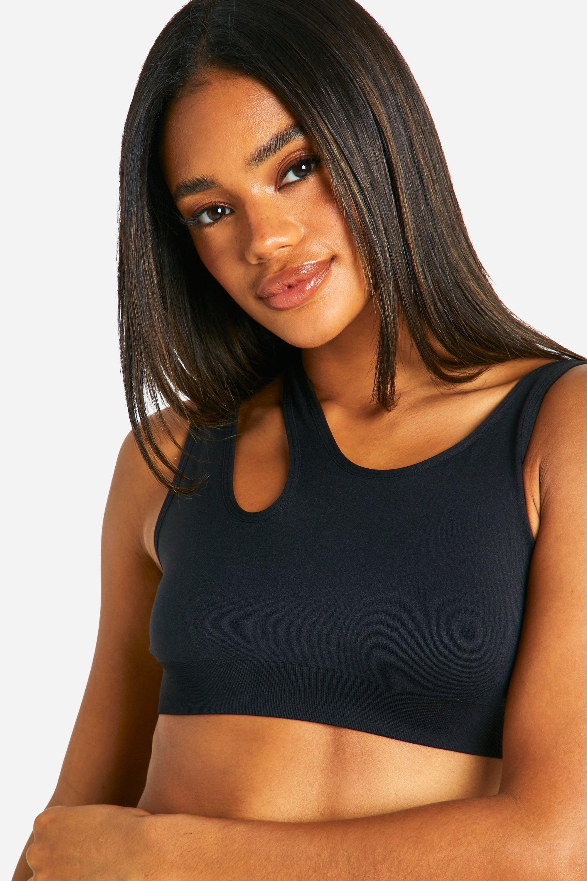 Double strap sports bra on sale