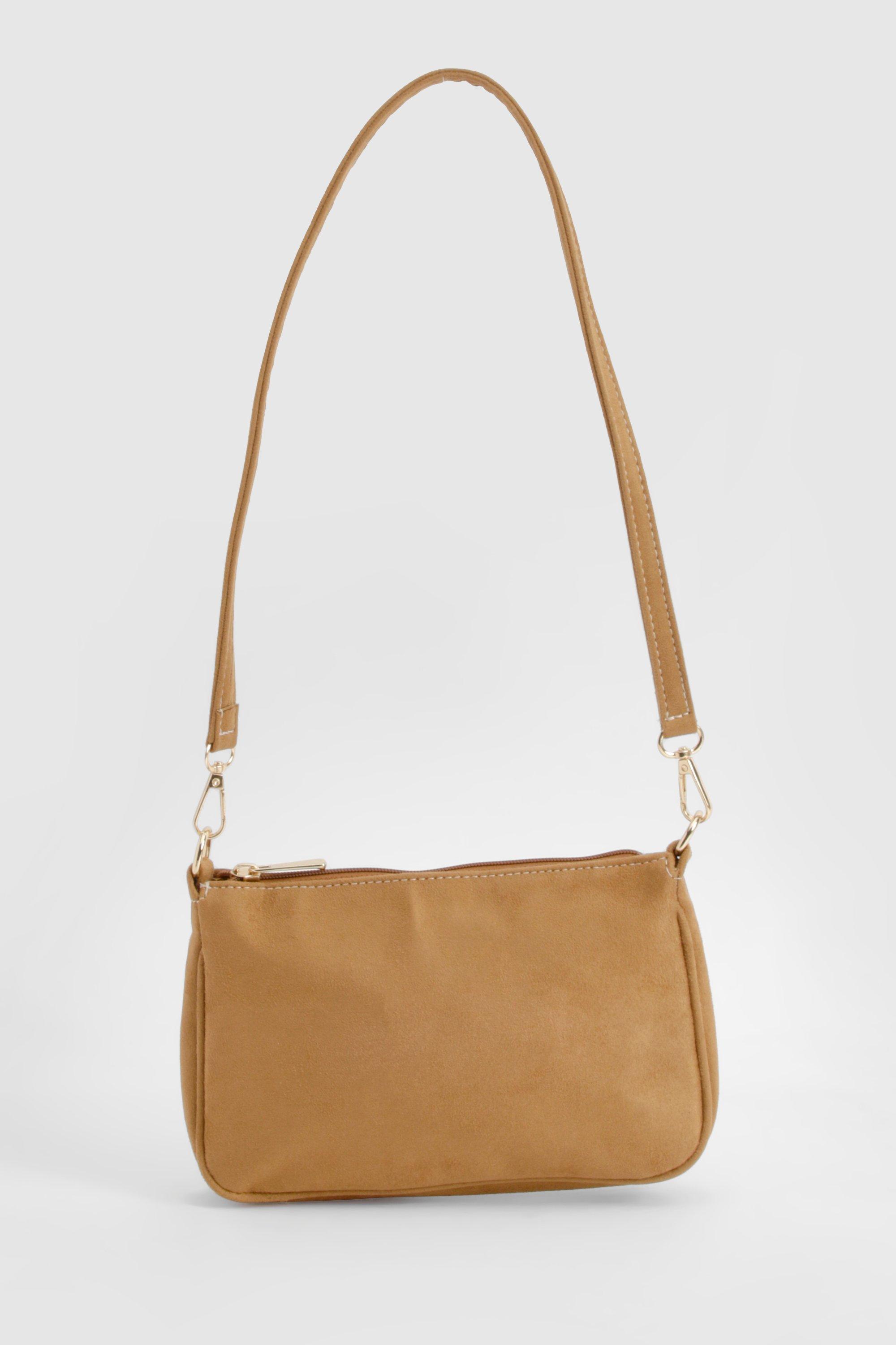 Tan suede shoulder bag online