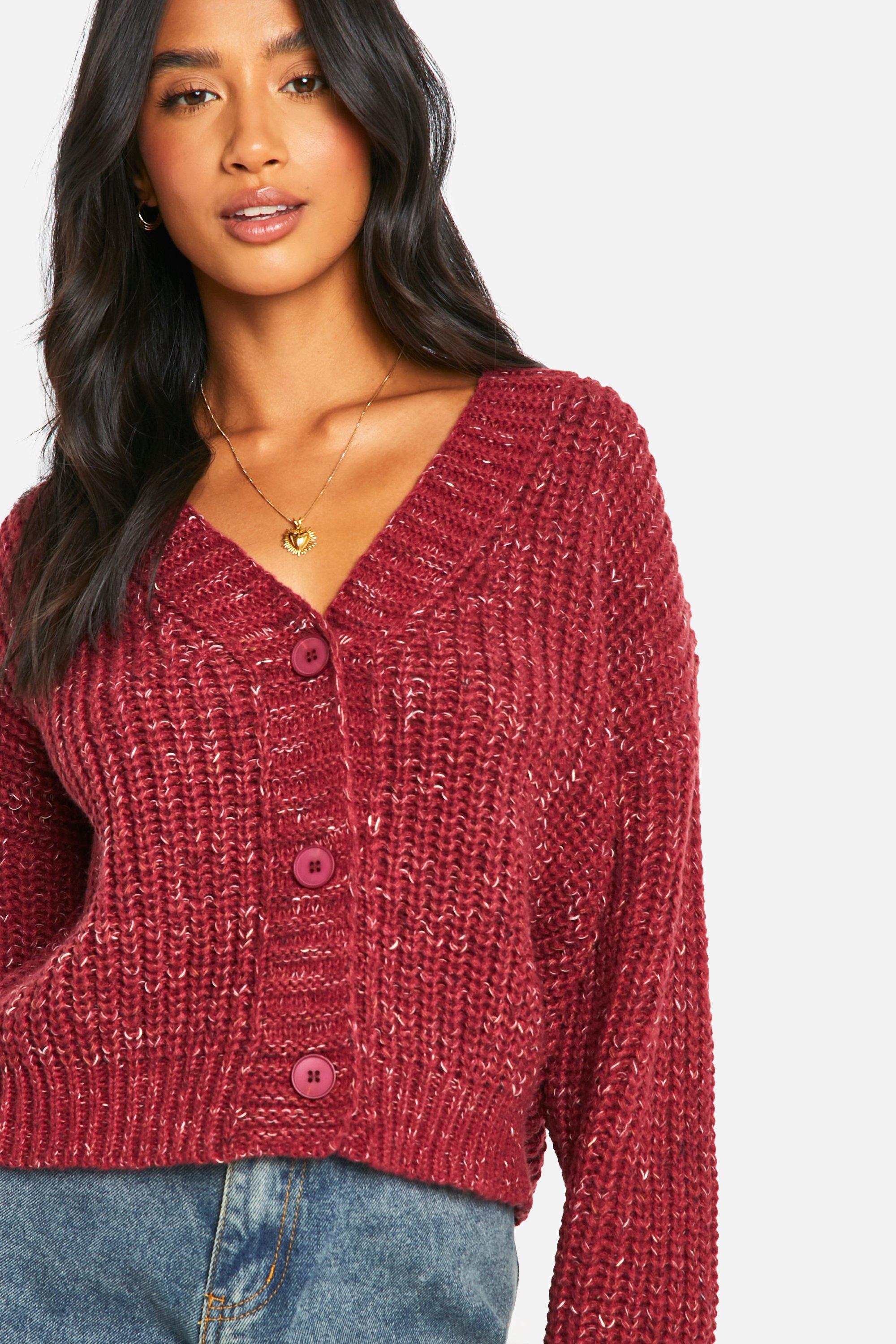 Petite Chunky Knit Cardigan