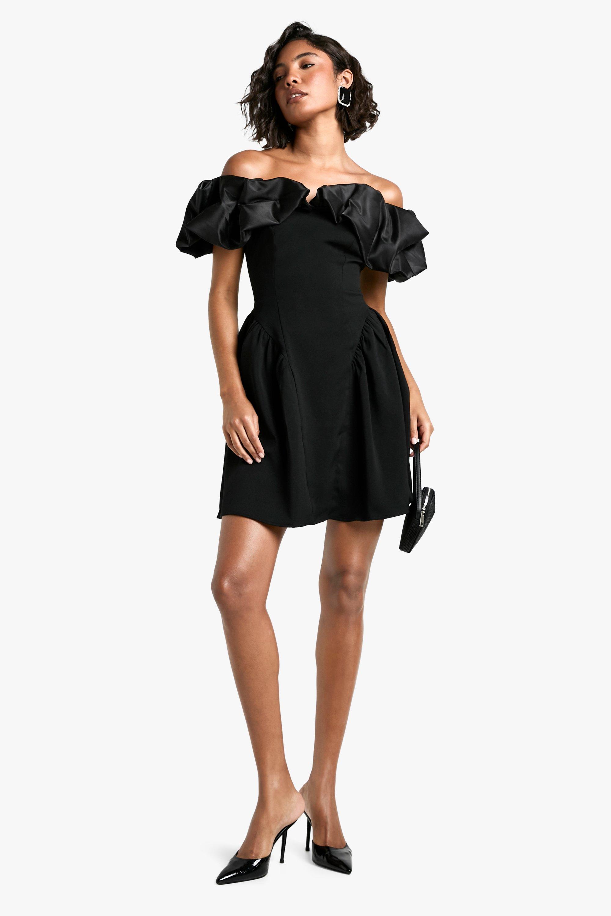 Drop waist dress boohoo hot sale