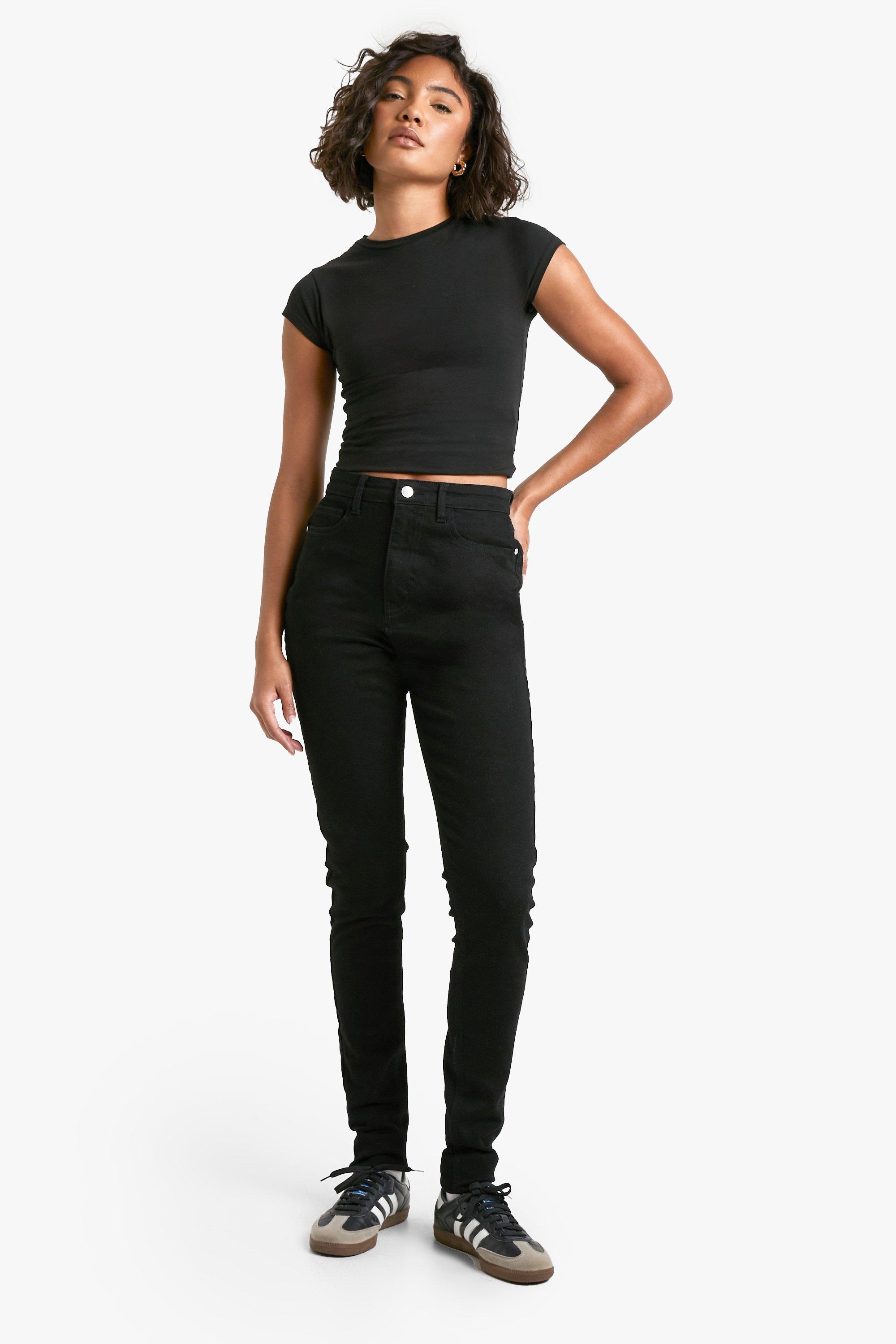 Tall Jean skinny push up taille haute boohoo FR