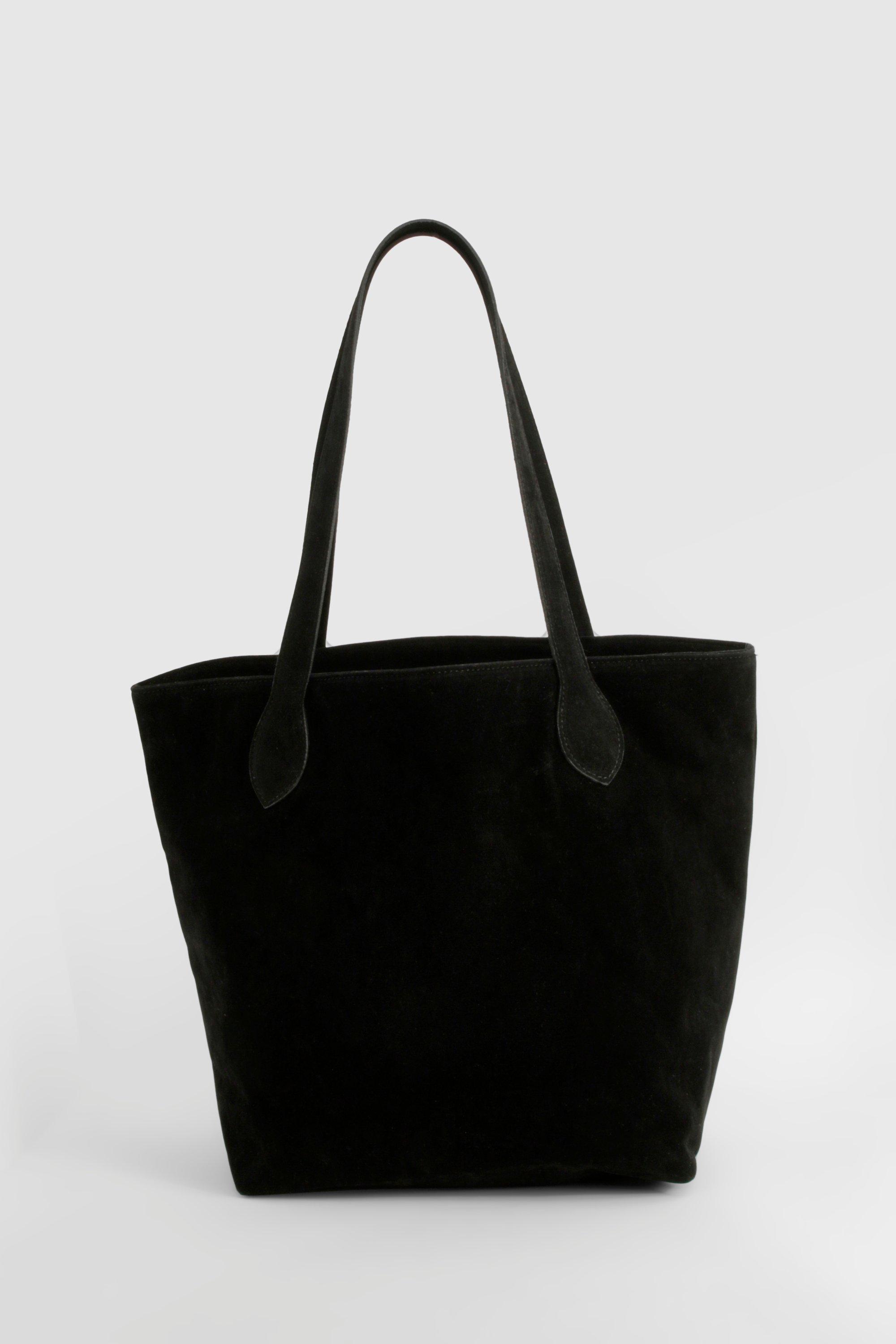 Black tote shopper bag hotsell