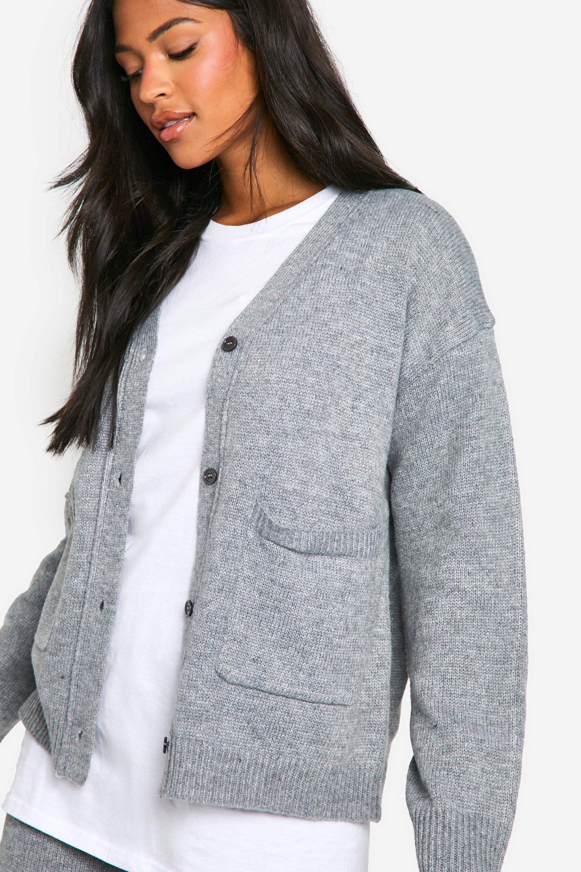 Tall Cardigan And Flare Trouser Co Ord boohoo