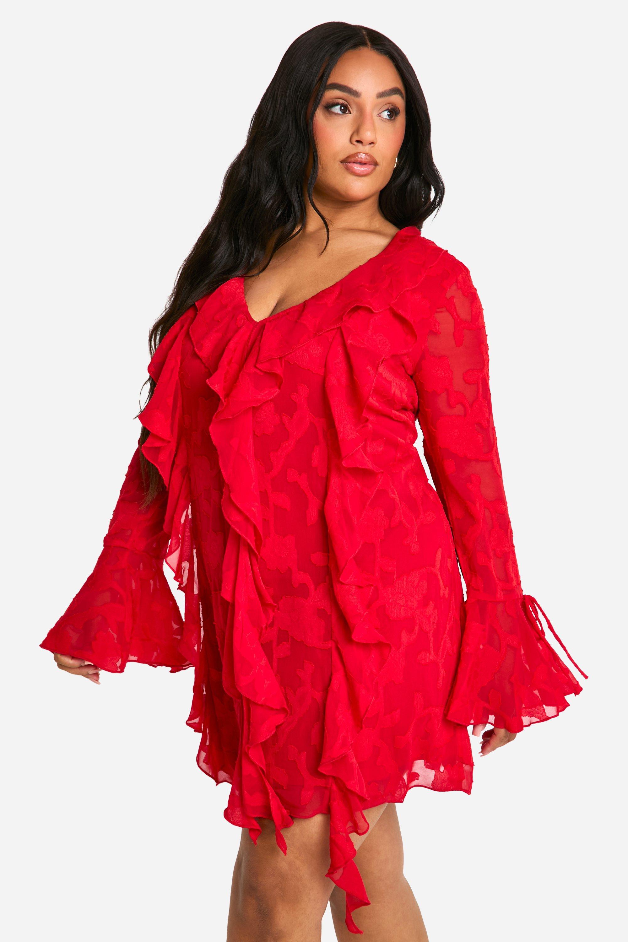 Boohoo floral shift dress hot sale