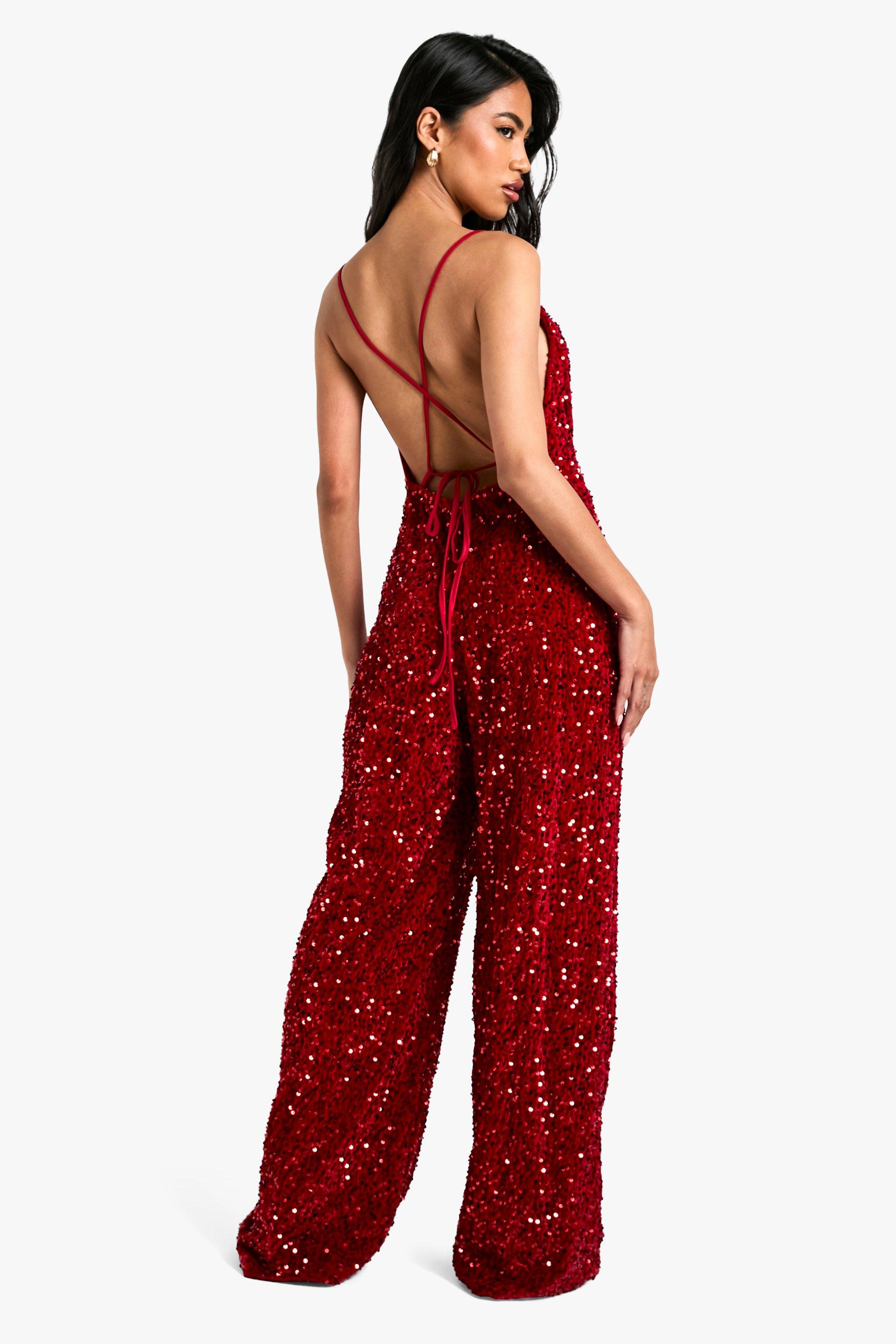 Rood jumpsuit clearance