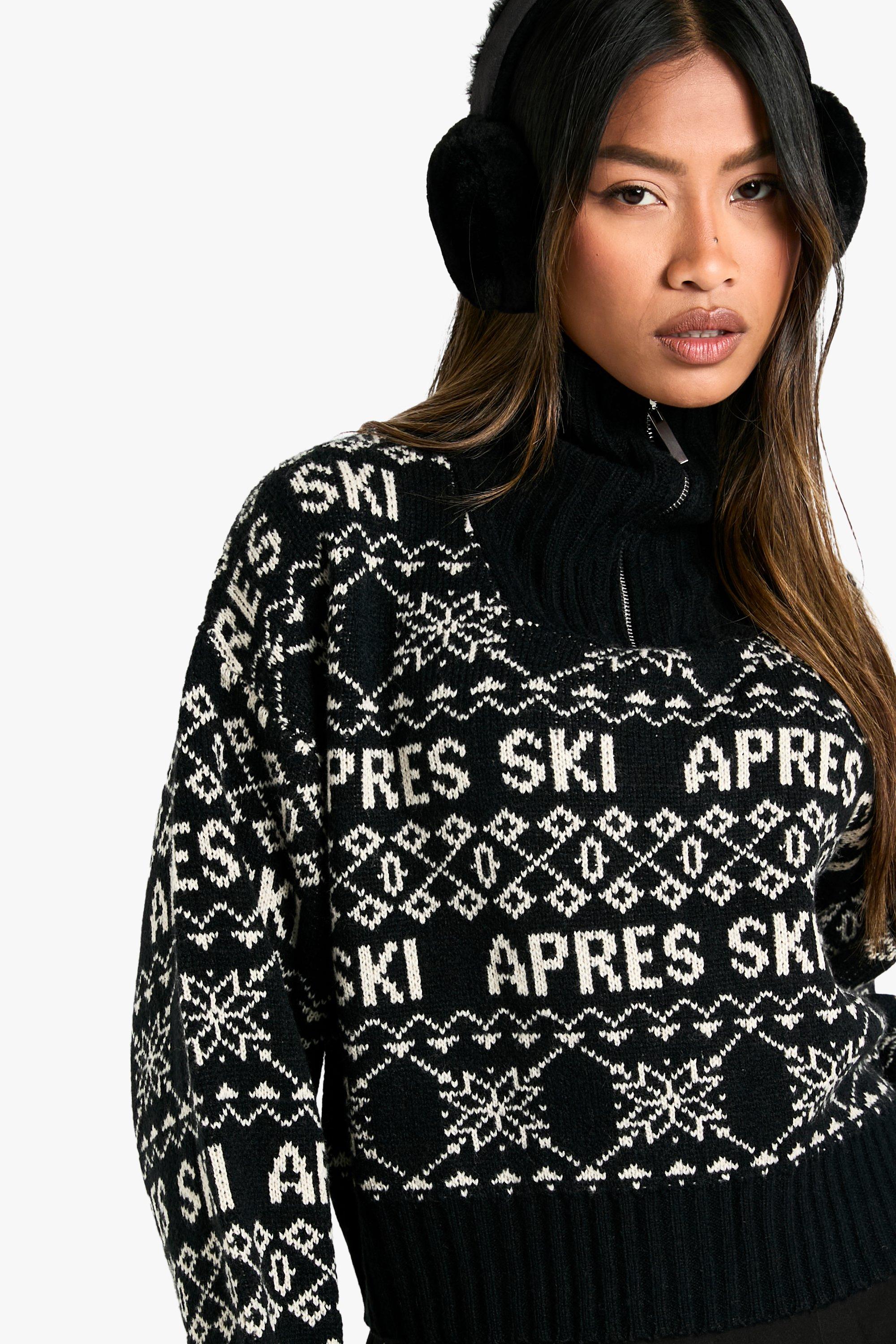 Apres Ski Half Zip Christmas Jumper