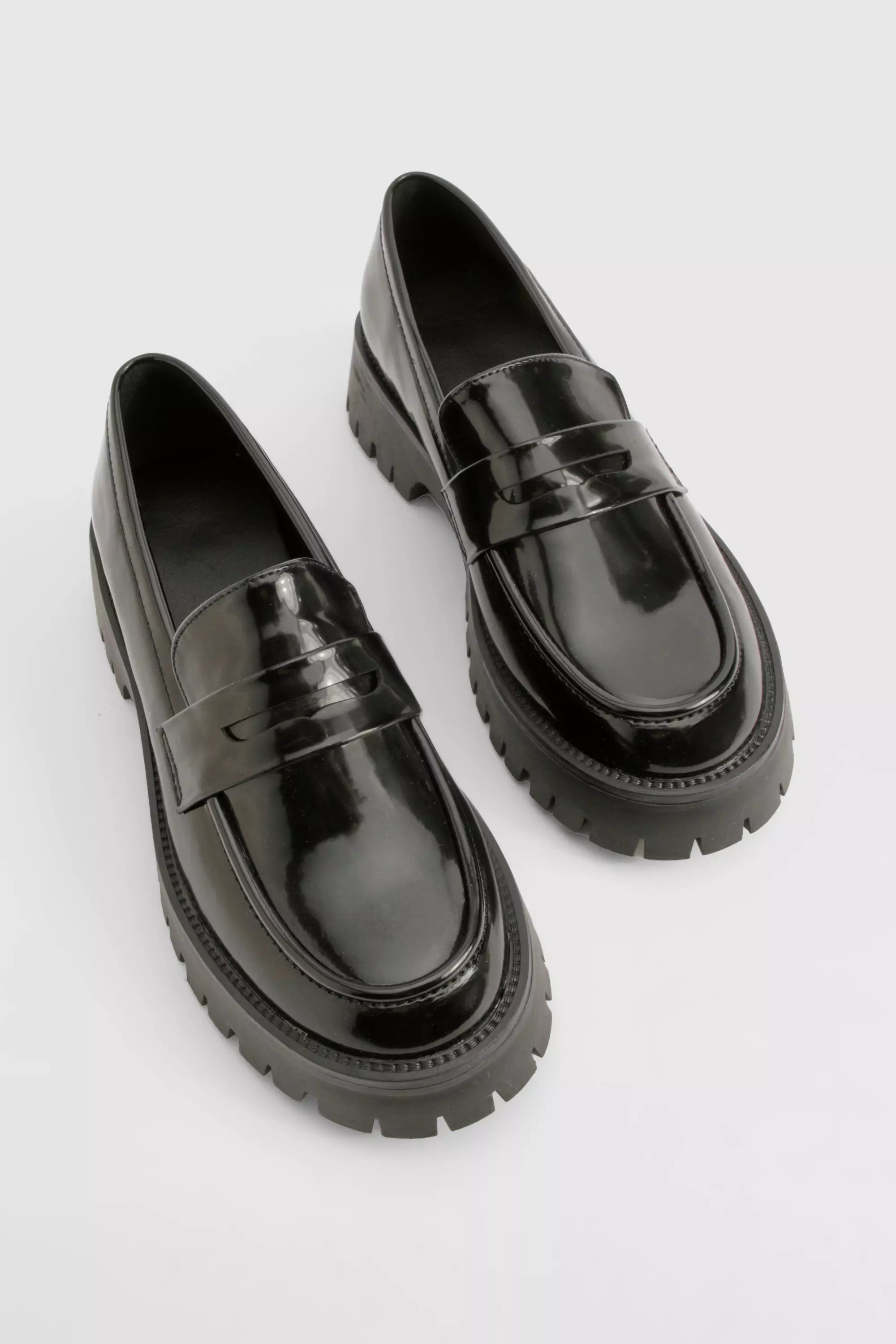 jikjwu y2k black melt opium loafer（Vtg Y2K Lower East Side
