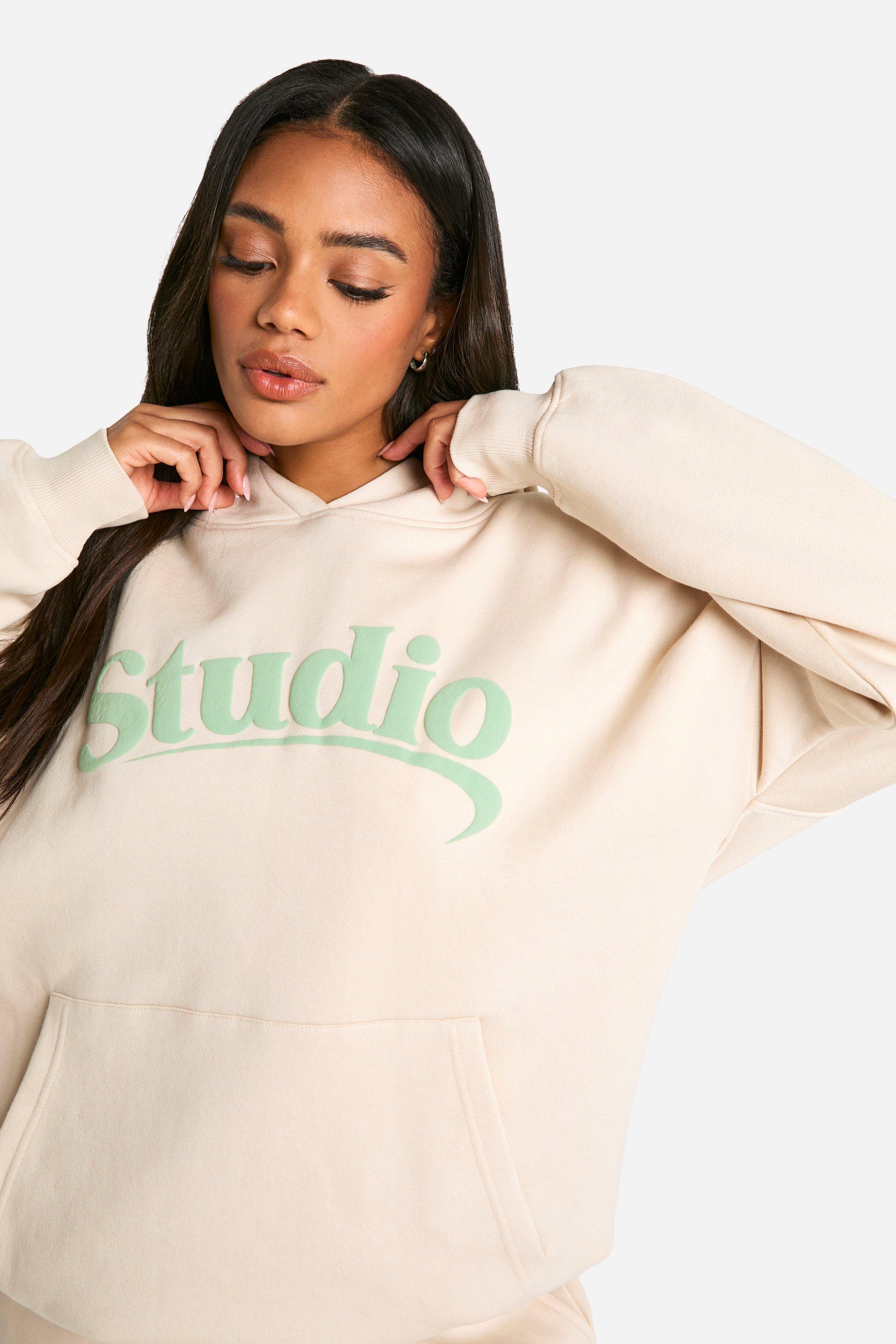 Dsgn Studio Slogan Oversized Hoodie boohoo UK