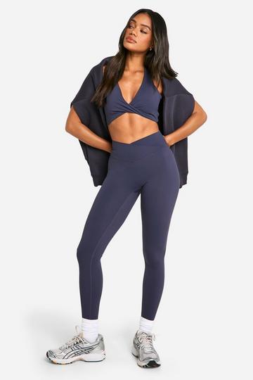 Dsgn Studio Supersoft Sculpt Wrap Waist Legging midnight