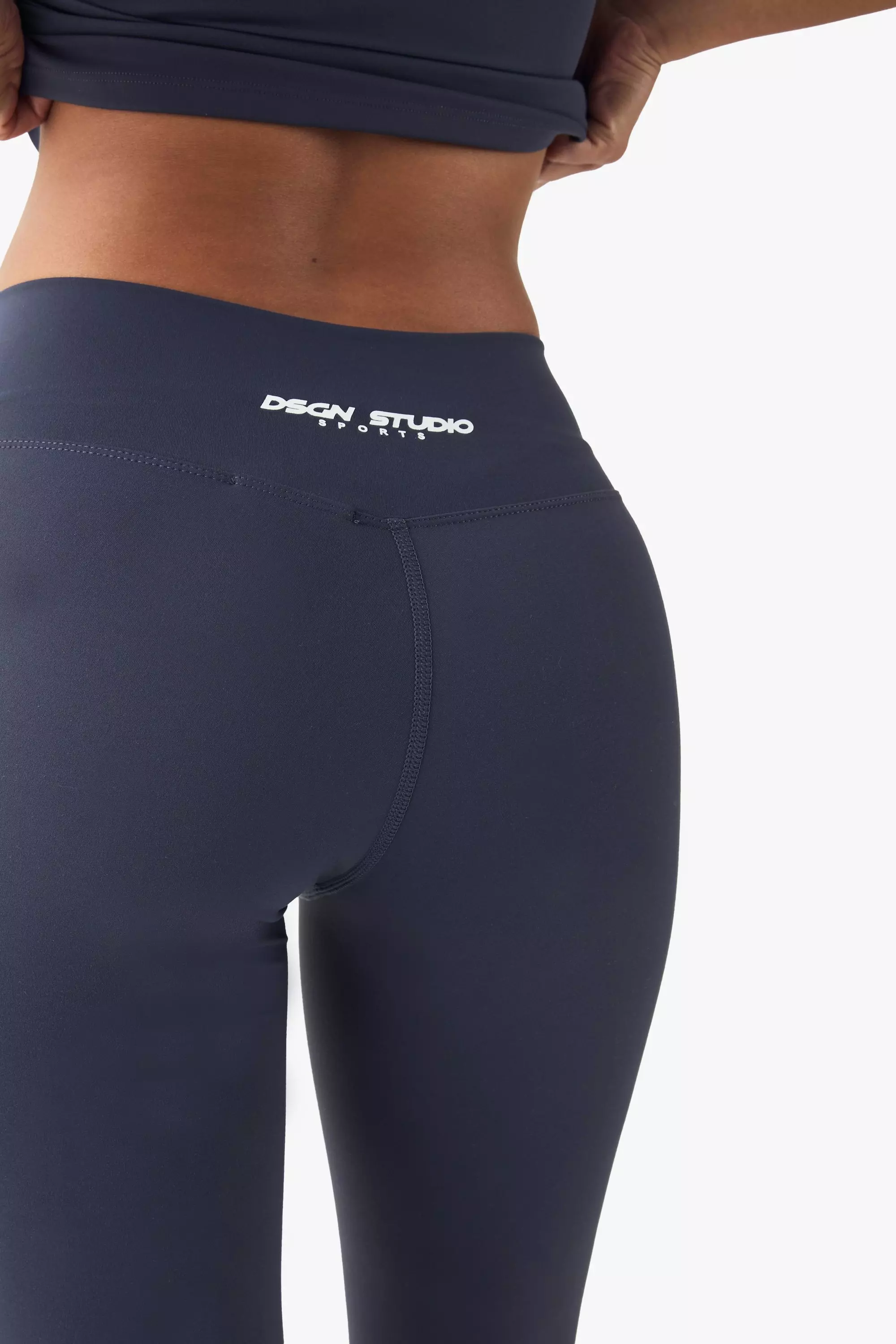 Midnight Dsgn Studio Supersoft Sculpt Wrap Waist Legging alternative image