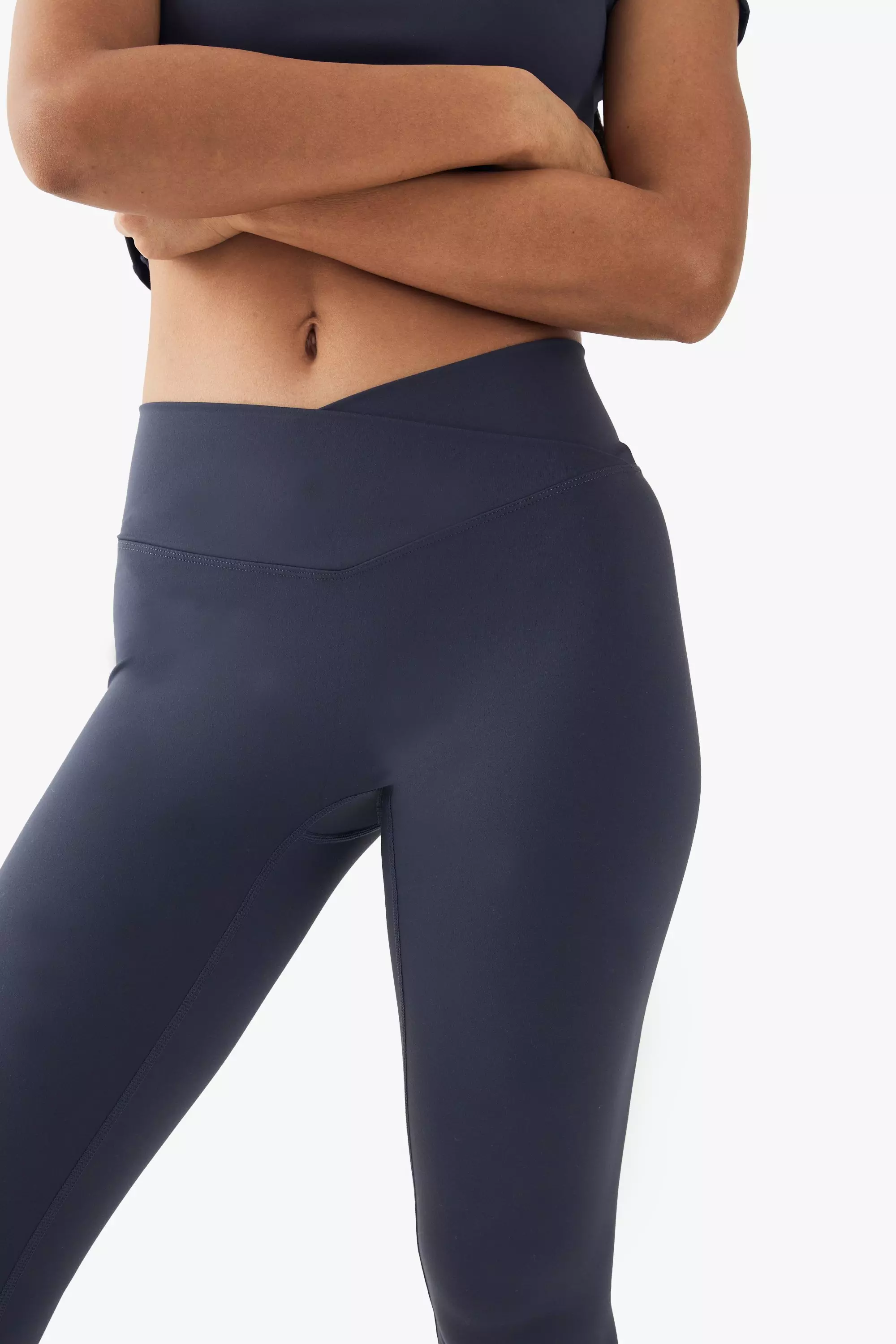 Midnight Dsgn Studio Supersoft Sculpt Wrap Waist Legging alternative image