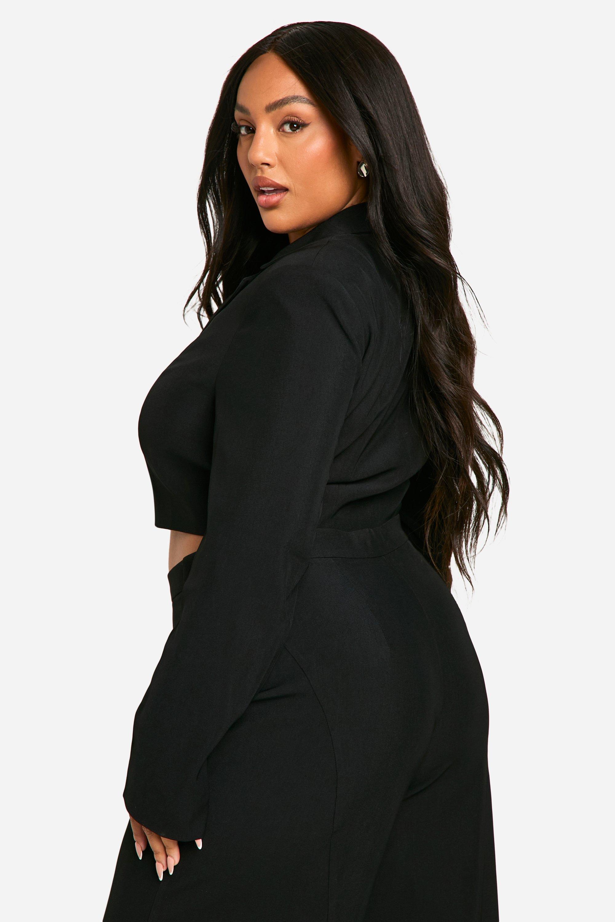 Grande taille Blazer corset habille