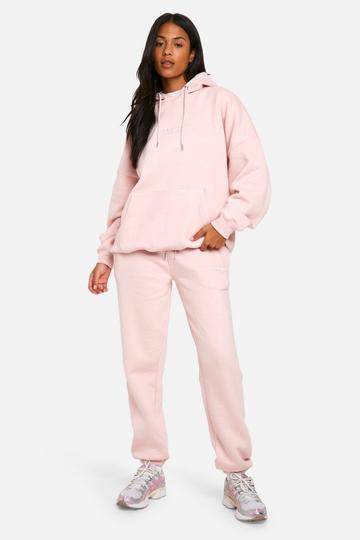 Tall Dsgn Studio Hooded Tracksuit light pink