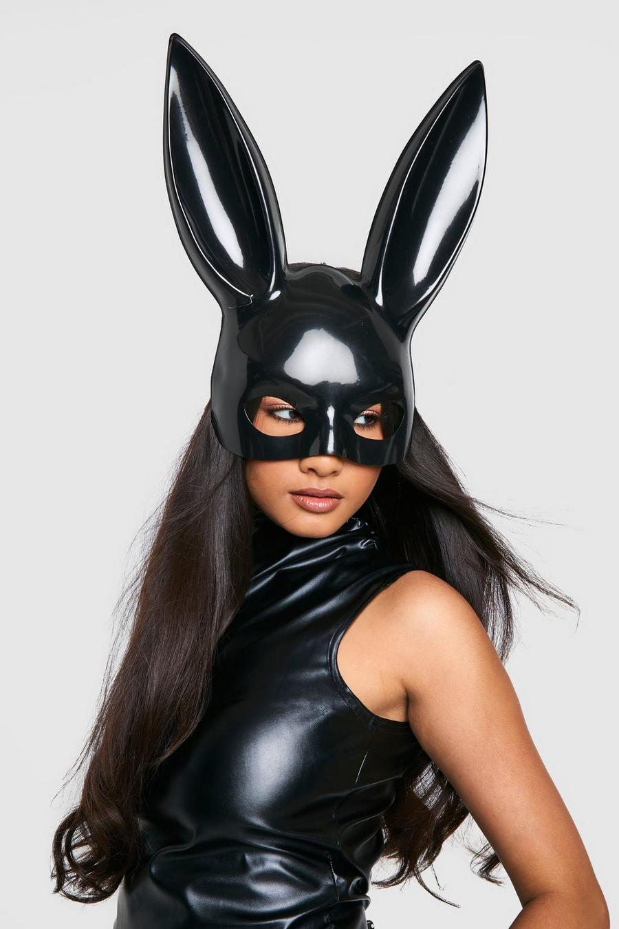 Womens Bunny Girl Set Pink Black Instant Disguise Female Halloween Costume Womens Bunny Girl Set Pink Black Instant Disguise Female Halloween Costume