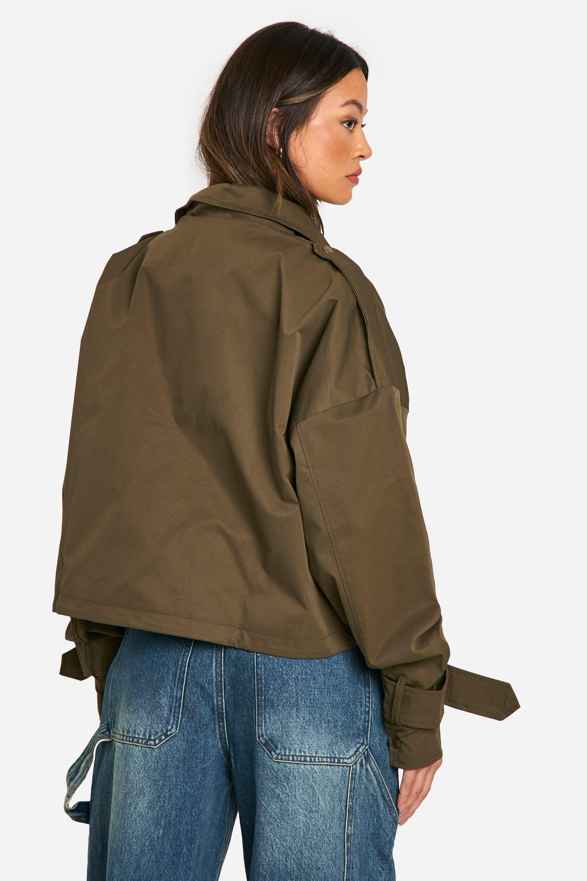 Tall Cropped Utility Jacket
