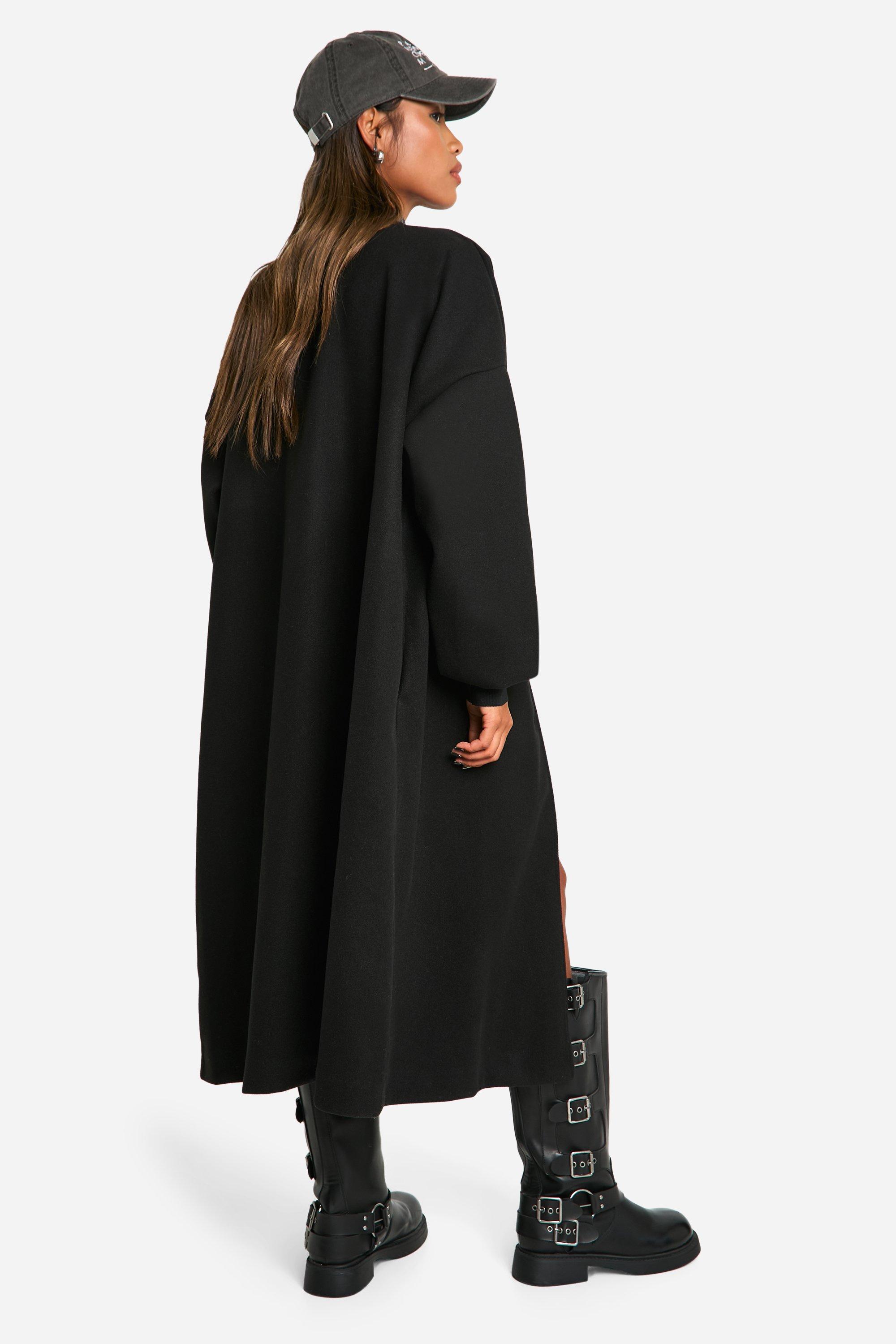 Maxi black jacket store