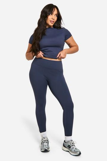 Plus Dsgn Studio Supersoft Sculpt Highwaist Legging midnight