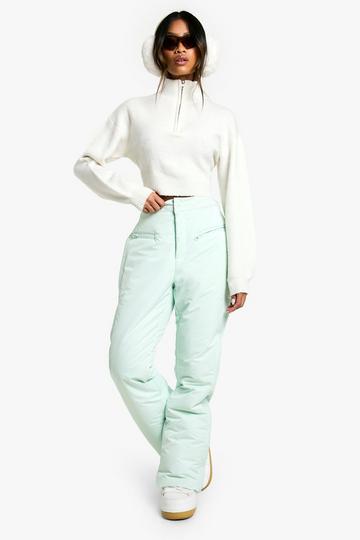 Gewatteerde Ski Broek mint