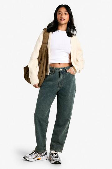 Petite Basic 26 Inch Jeans Met Rechte Pijpen vintage wash