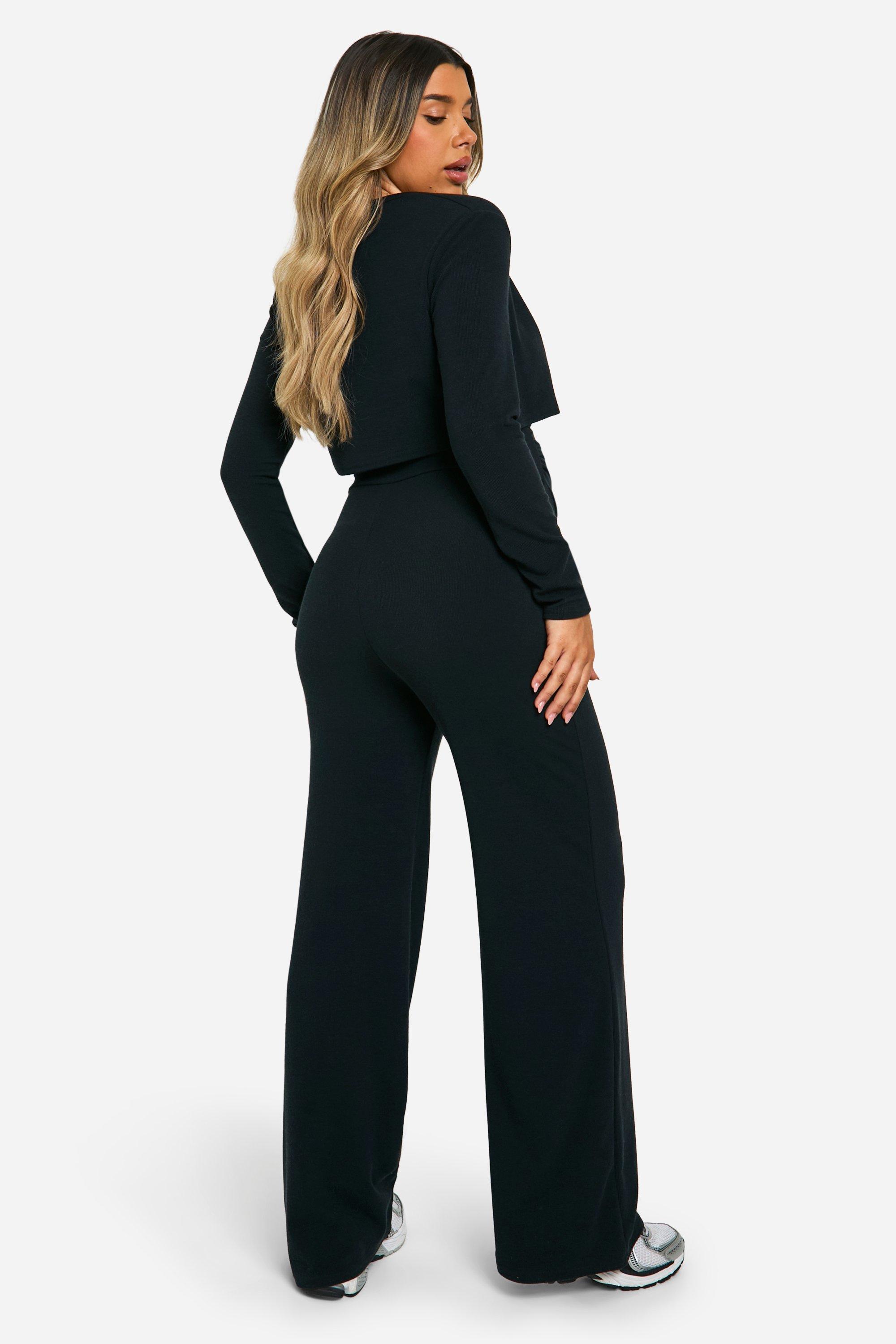 Jumpsuit cardigan set sale