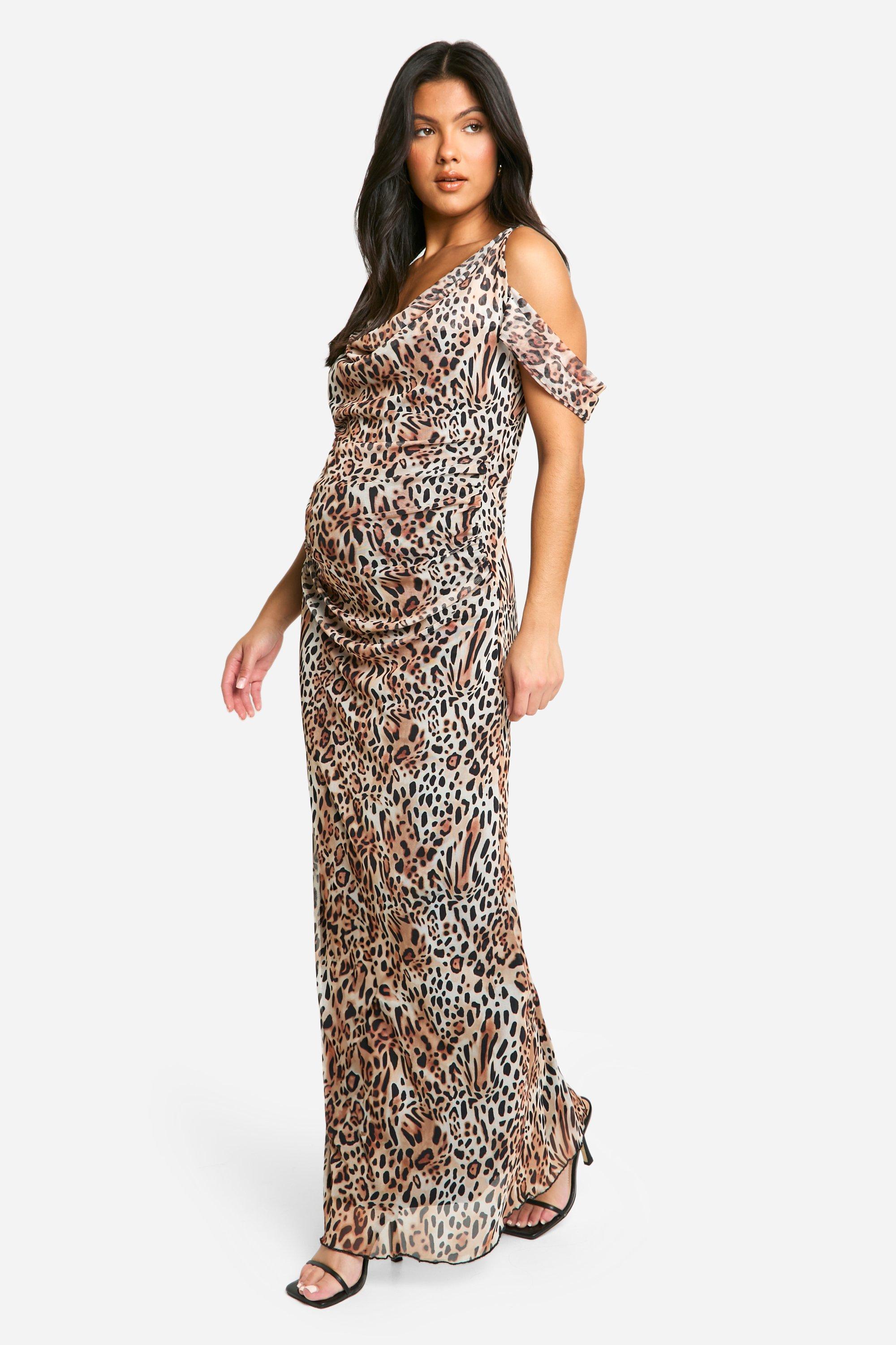 Maternity maxi dress boohoo best sale