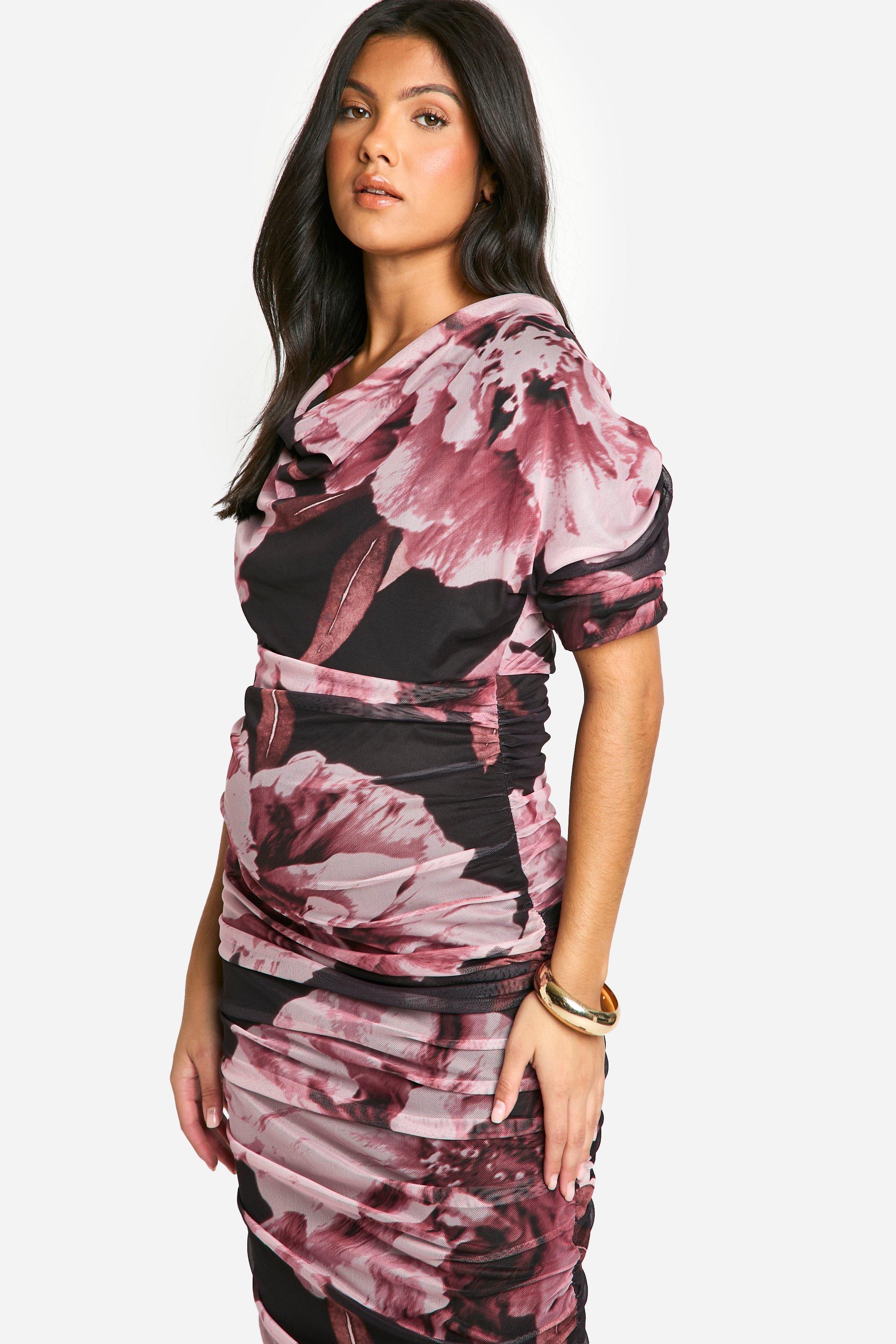 Robe longue fleurie grossesse hotsell