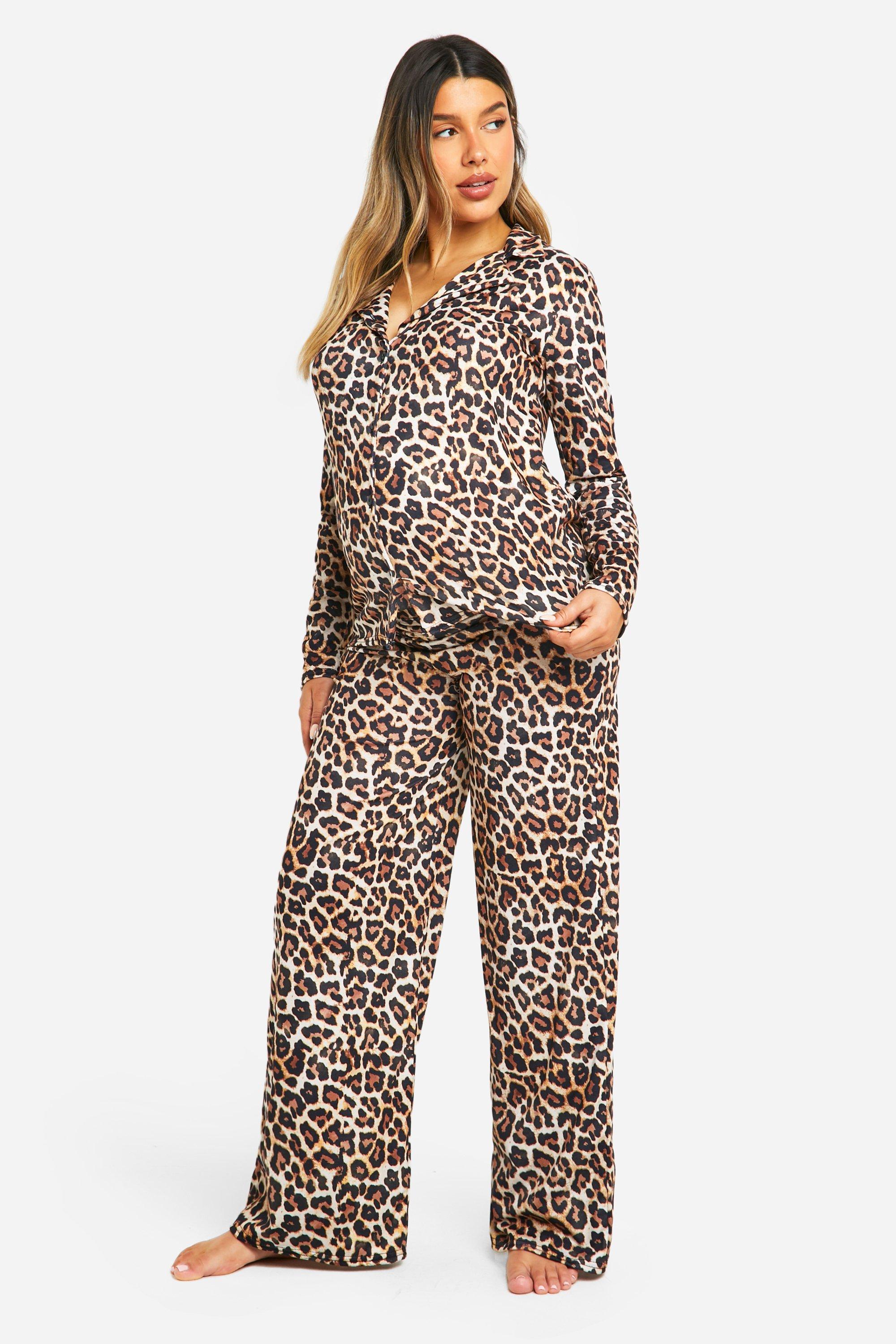 Maternite Ensemble de pyjama de grossesse avec chemise a manches courtes et pantalon boohoo FR