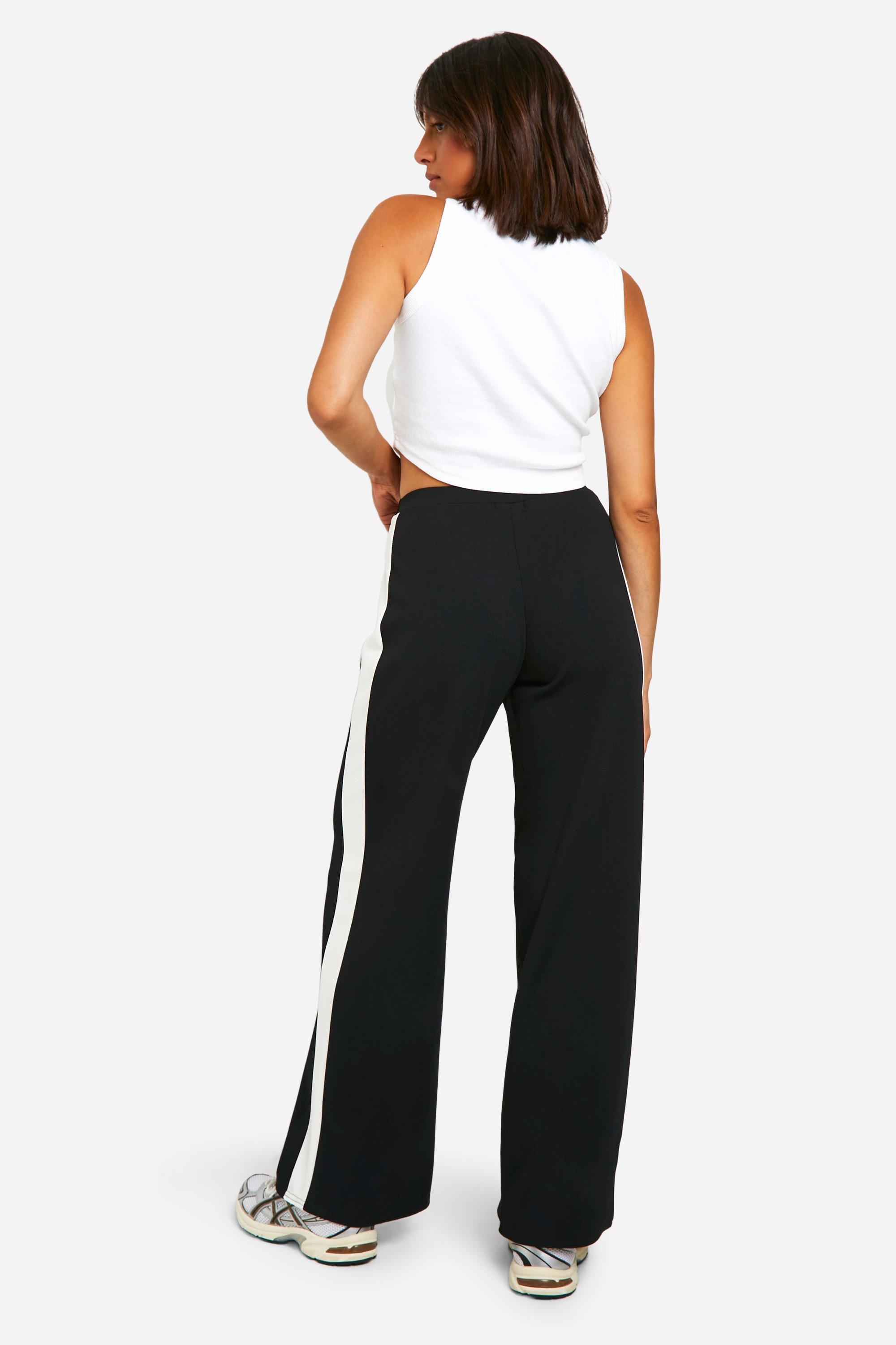 Boohoo wide leg shops trousers