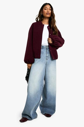 Slouchy Wide Leg Jean light blue