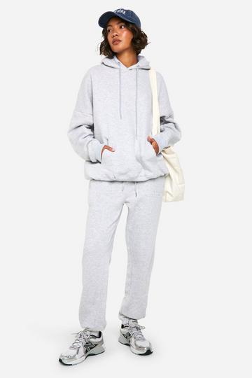 Tall Dsgn Studio Hooded Tracksuit ash grey