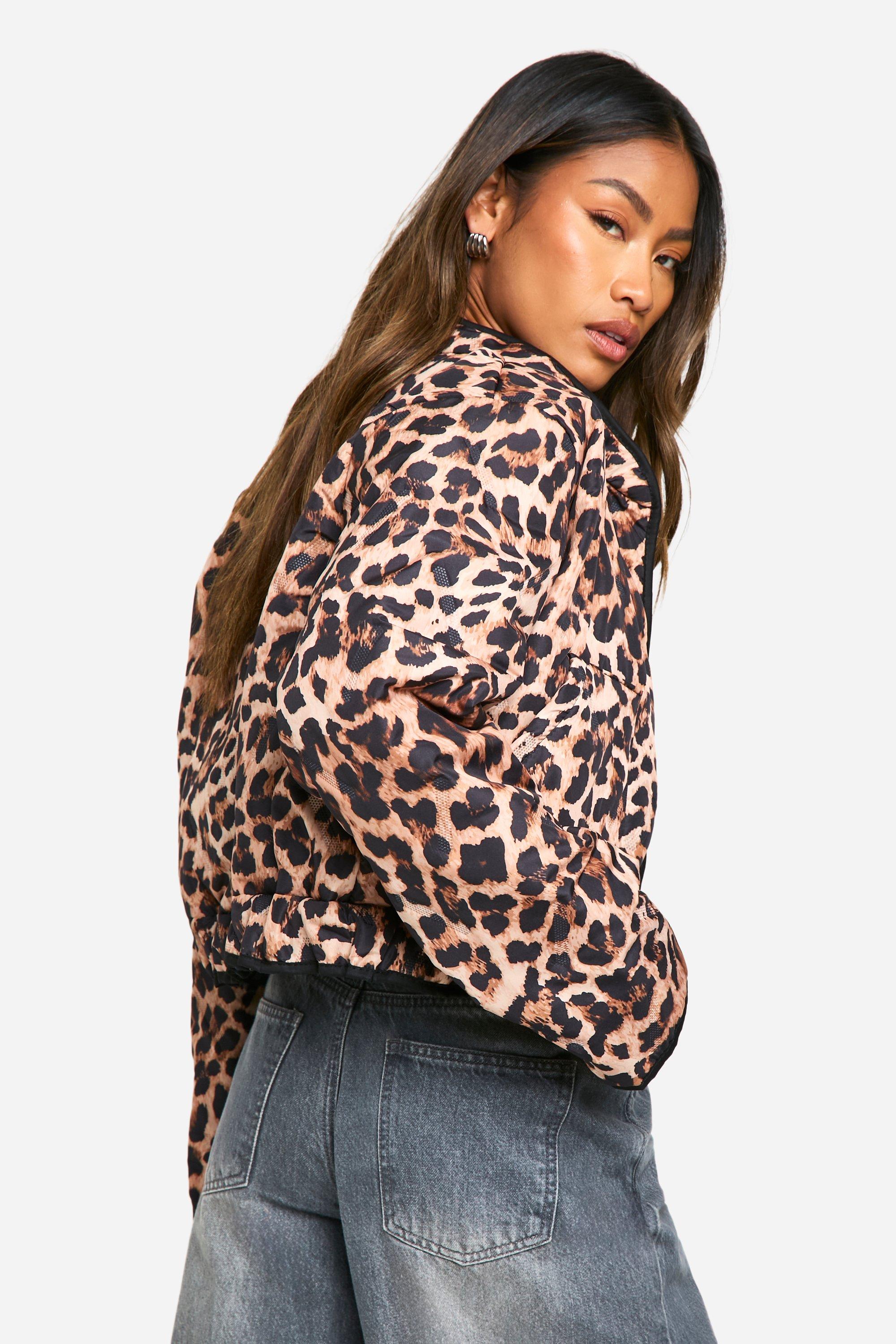 Leopard print jacket hotsell