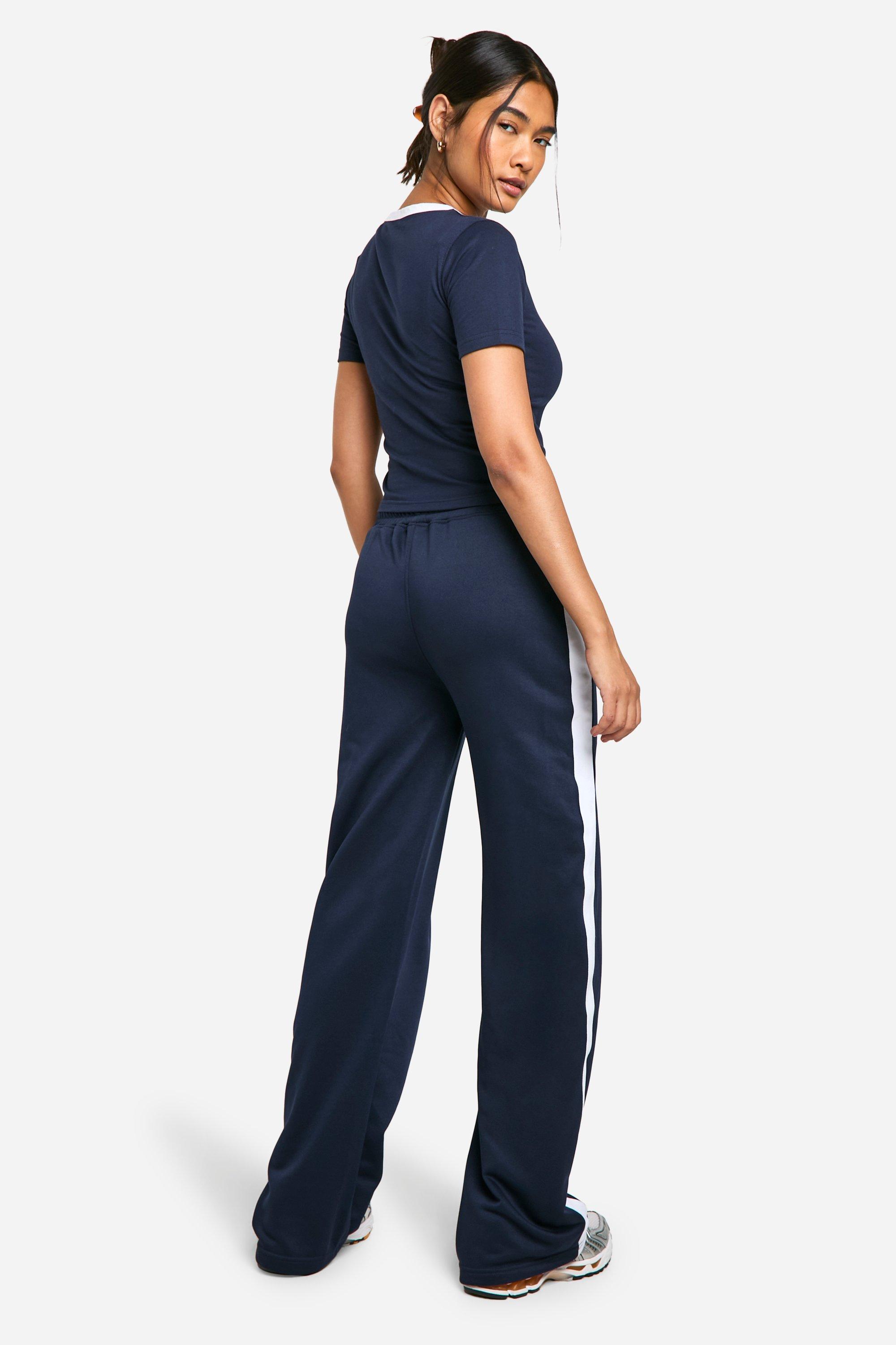 Side stripe sweatpants womens online