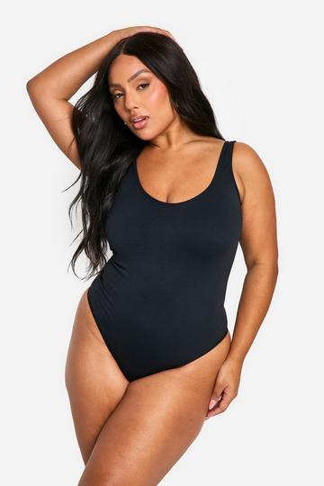 Plus Shaping Control Bodysuit black