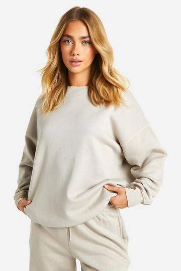 Washed Oversized Sweatshirt stone