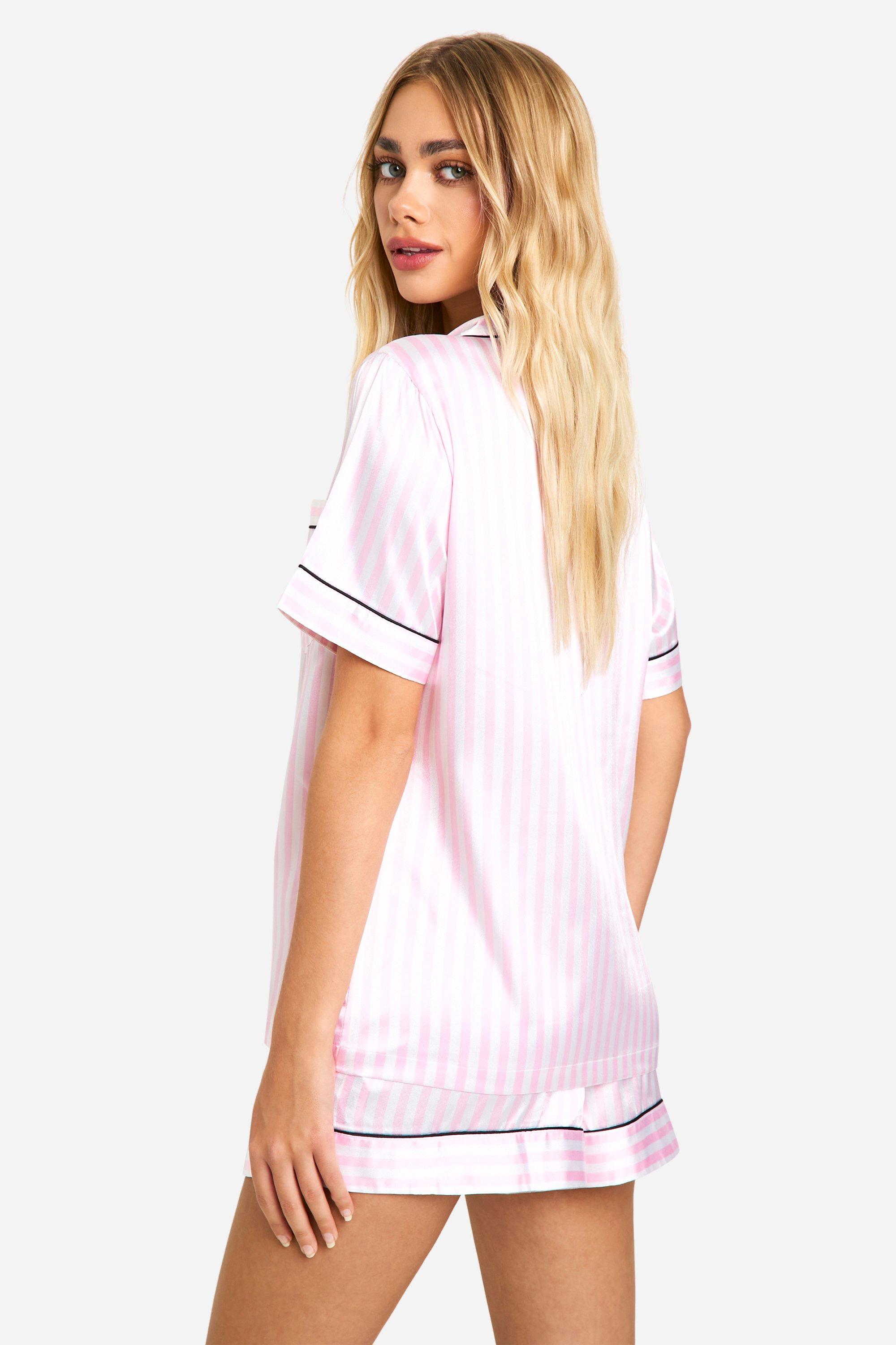 Boohoo candy stripe pyjamas sale